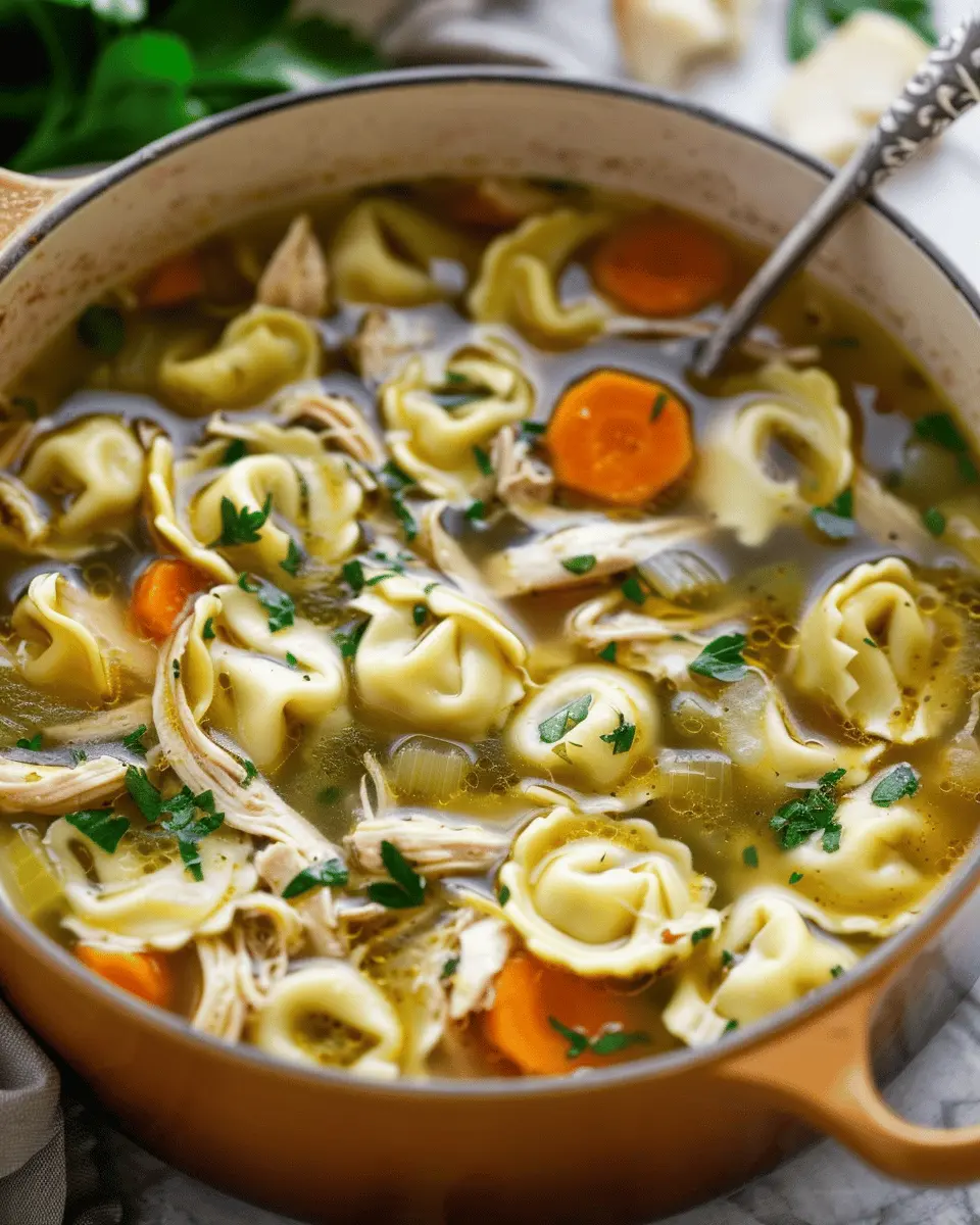 Chicken Tortellini Soup Recipe: Easy Comfort Food for Everyone