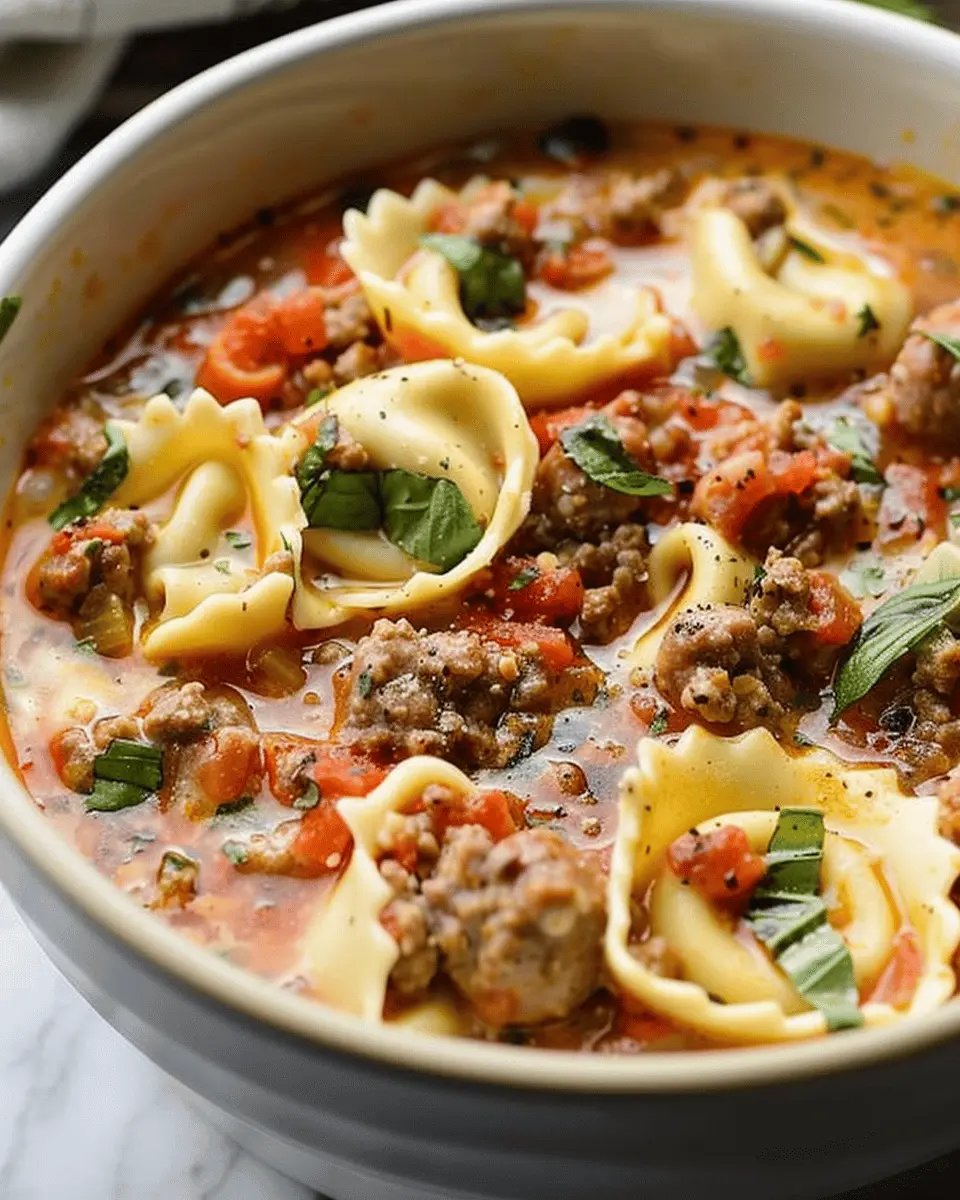 Italian Sausage Tortellini Soup: The Comforting Best for All Seasons