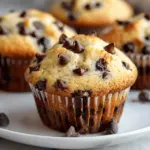 Tender Classic Chocolate Chip Muffins