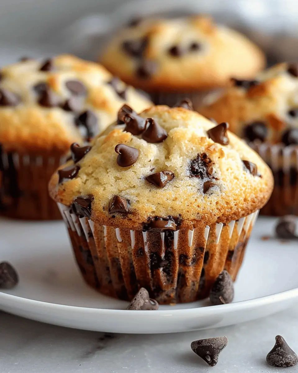 Tender Classic Chocolate Chip Muffins: The Best Homemade Delight