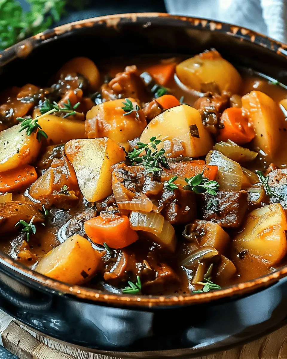 Irish Vegetarian Stew: Easy Comfort Food with a Hearty Twist