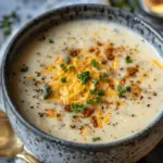 Cheesy Cauliflower Soup
