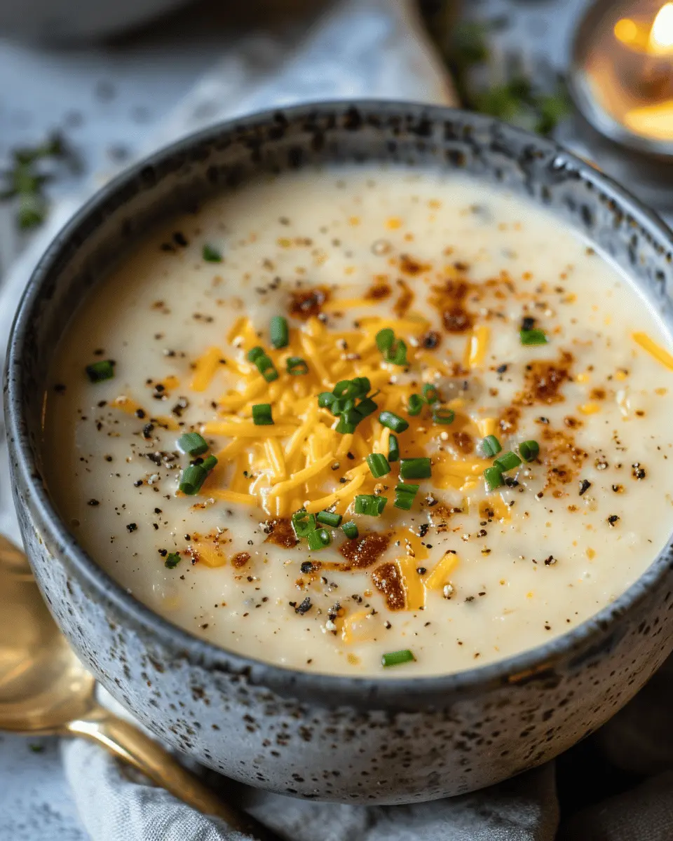 Cheesy Cauliflower Soup: The Best Comfort Food You’ll Love