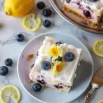 Lemon Blueberry Sheet Cake