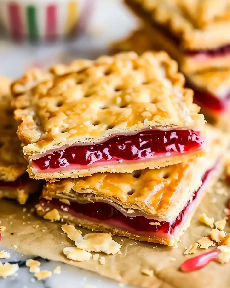 Easy Homemade Pop Tarts: Indulgent Treats with Pie Crust