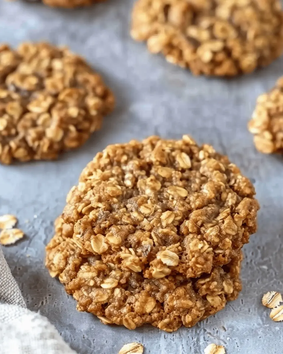 Simple Oatmeal Protein Cookies for a Healthier Snack Option