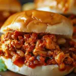 Delicious Cajun Chicken Sloppy Joes