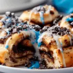Cookie Monster Cinnamon Rolls Recipe