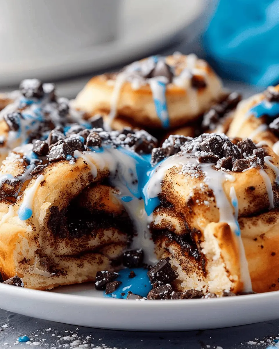 Cookie Monster Cinnamon Rolls Recipe: Easy Indulgence for All
