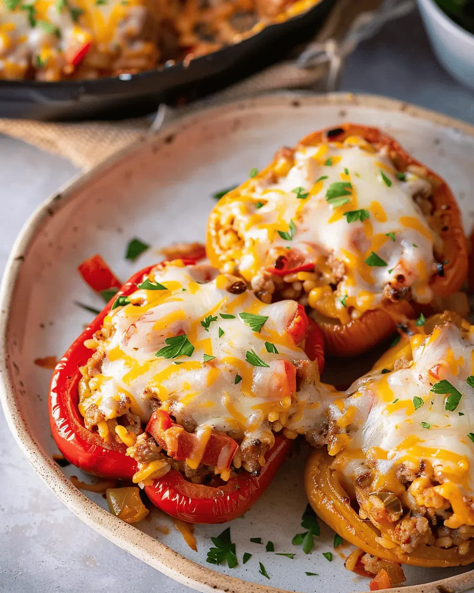Deconstructed Stuffed Peppers: A Cozy, Healthy Dinner Delight