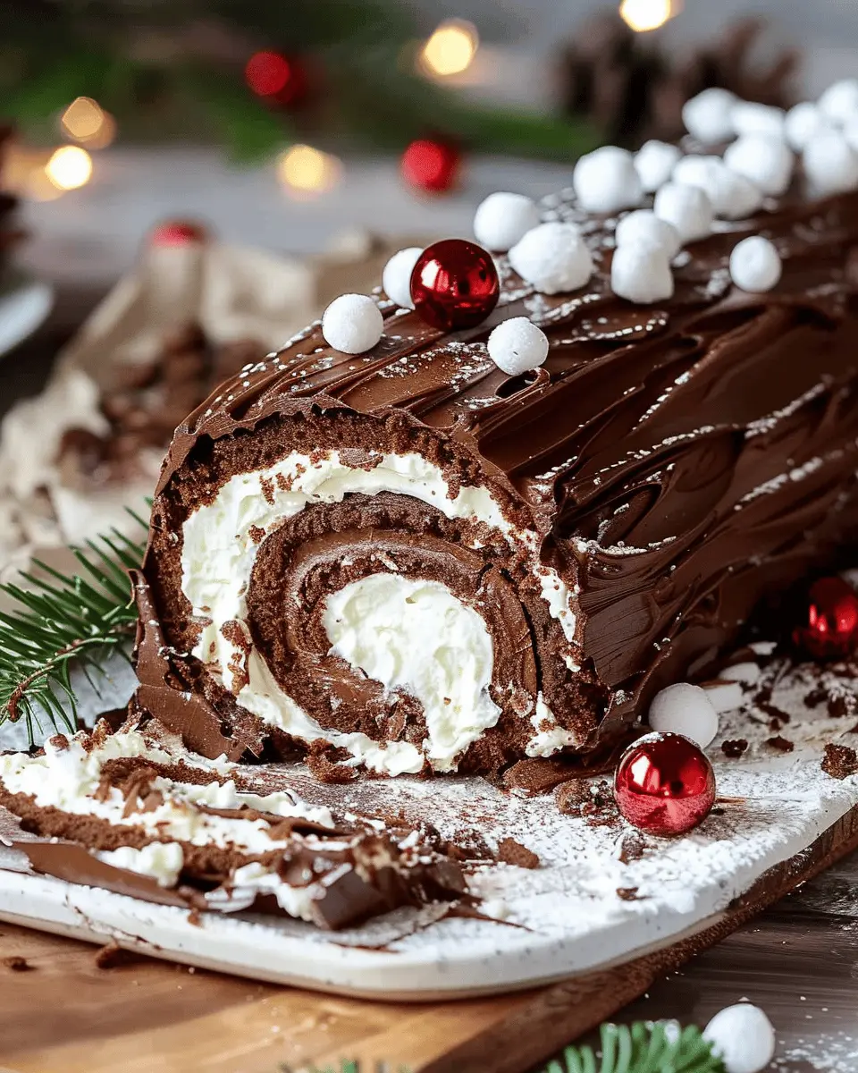 Classic Yule Log Recipe: A Deliciously Indulgent Holiday Treat