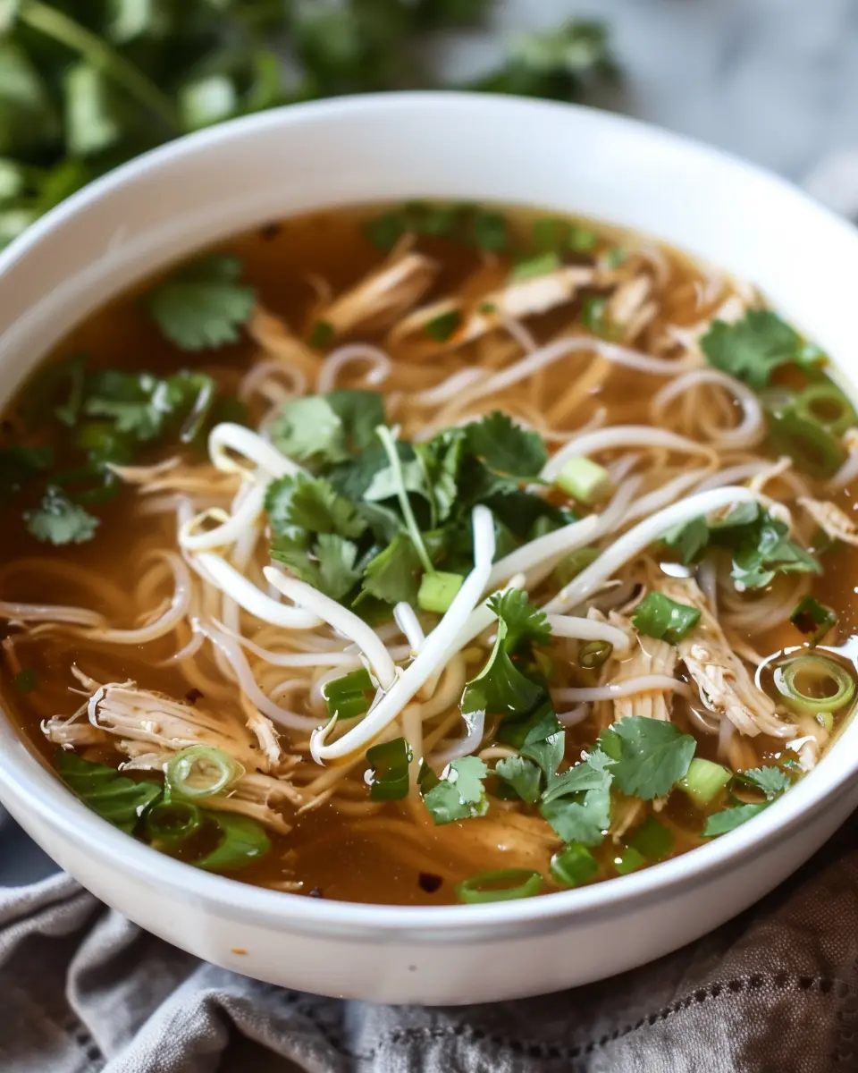 Crockpot Chicken Pho: Easy Comfort Food for Cozy Nights
