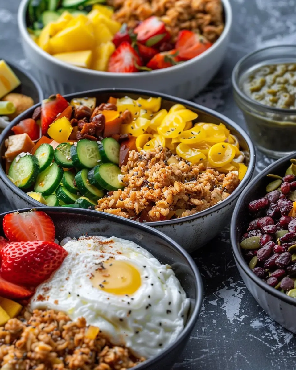 Healthy Meal Prep Breakfast Bowls for a Delicious Start