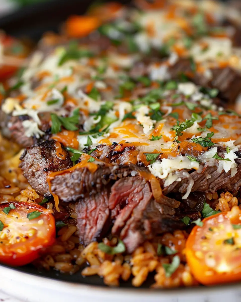 Steak Queso Rice: Indulge in a Flavorful Homemade Feast