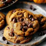 Brown Butter Pumpkin Chocolate Chip Cookies