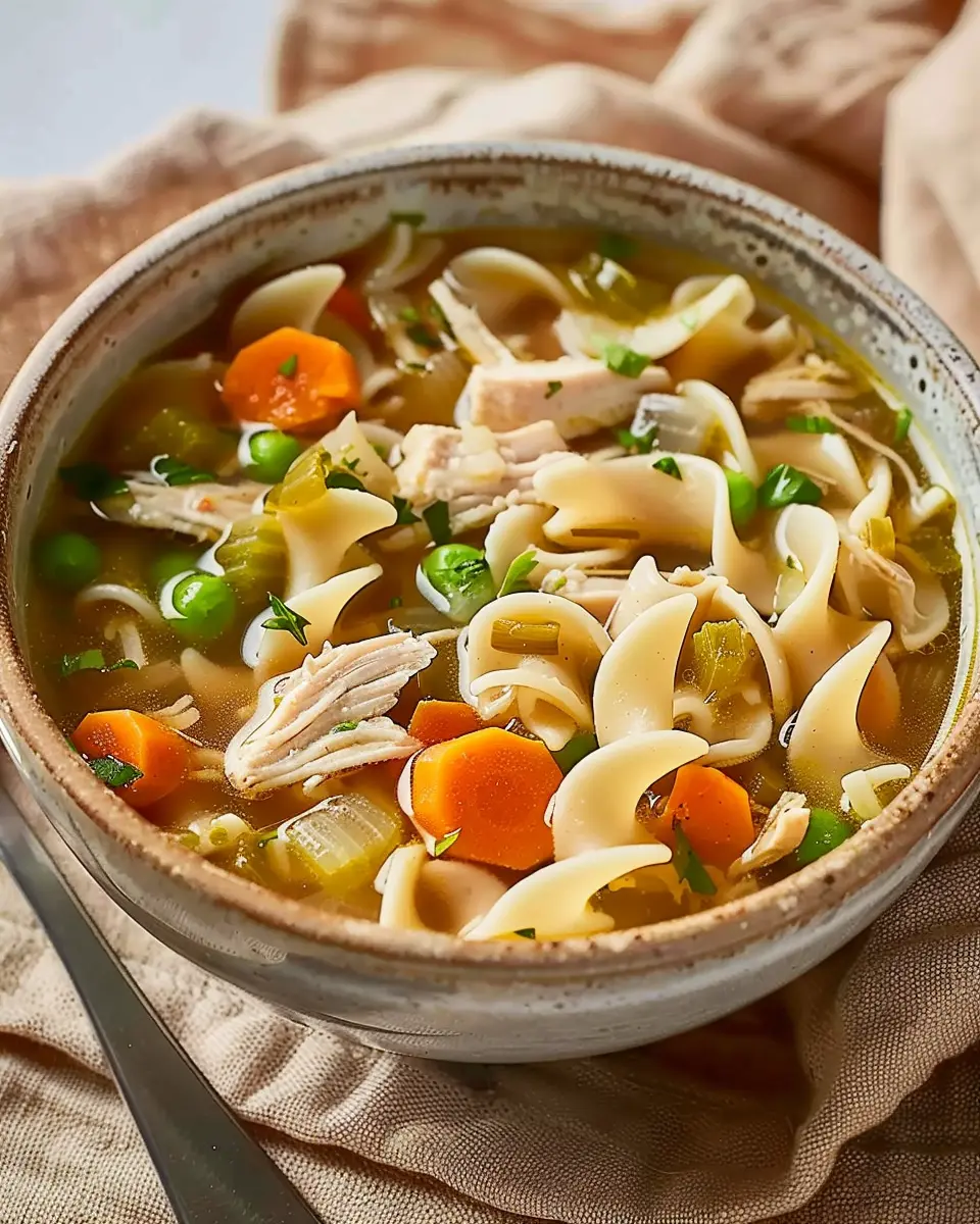 Sick Day Chicken Noodle Soup: Comforting Recipe for Recovery