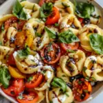 Tortellini Caprese Pasta Salad