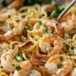 Easy Garlic Butter Shrimp Pasta