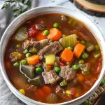 Old-Fashioned Vegetable Beef Soup