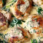 Creamy Garlic Butter Chicken with Spinach