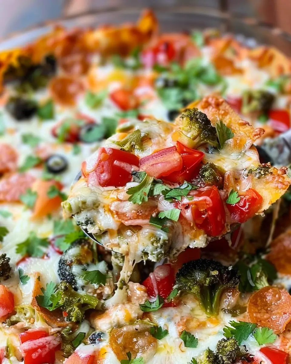 Veggie Pizza Dip: Indulgent Comfort Food for Everyone