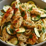 Chicken and Zucchini Pasta