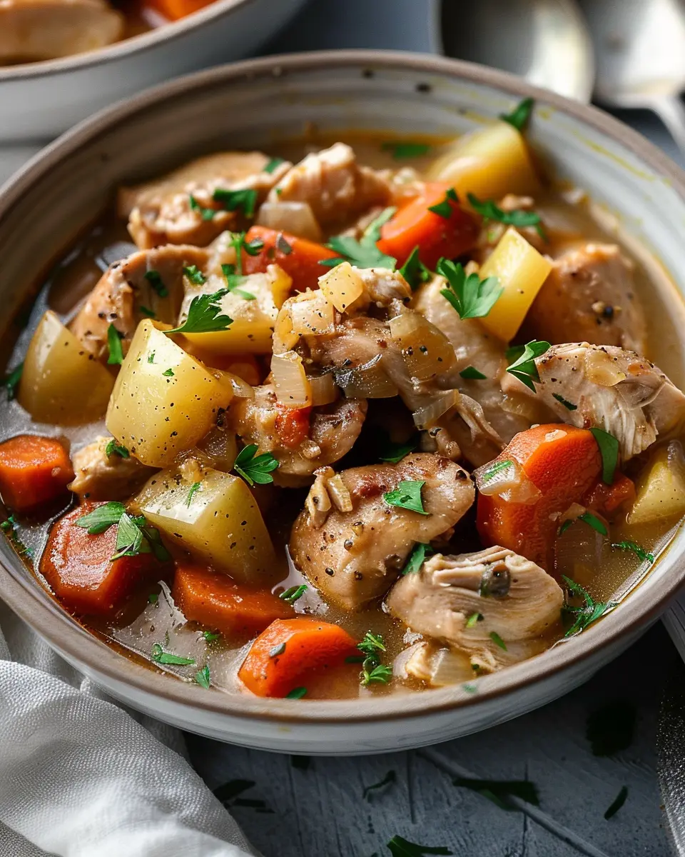 Slow Cooker Chicken Stew: Easy Comfort Food for Cozy Nights