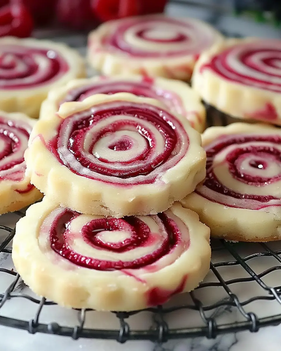 Raspberry Swirl Shortbread Cookies: The Best Easy Treat for All
