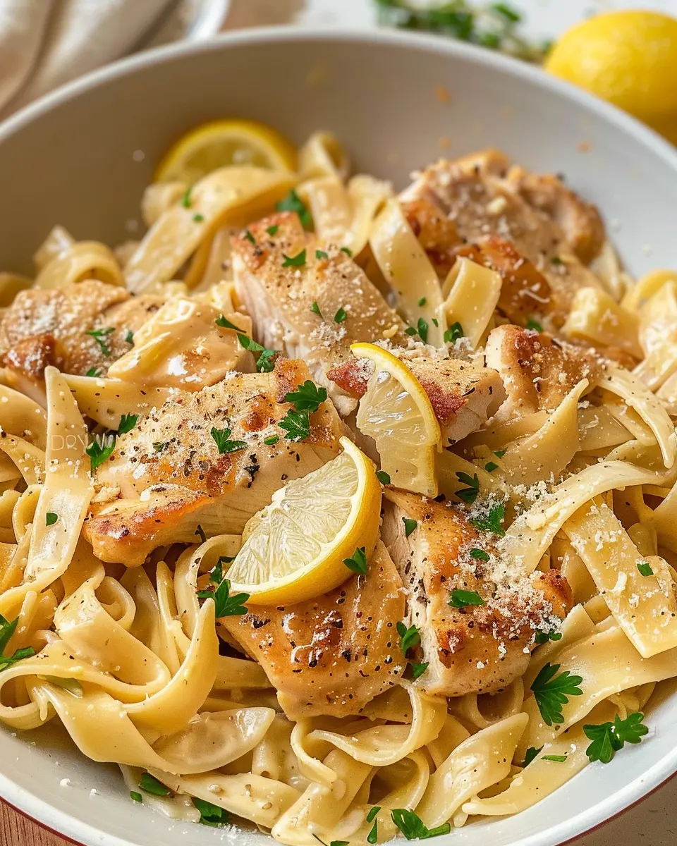 Chicken and Lemon Thyme Pasta: A Quick and Easy Delight