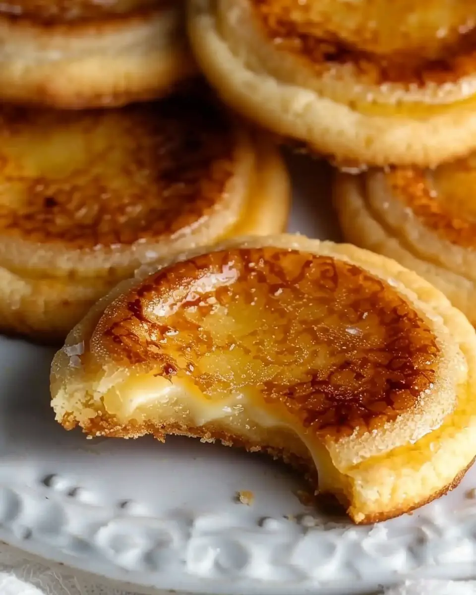 Creme Brûlée Cookie Delight: Indulgent Treat for Home Chefs