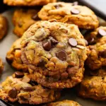 Pumpkin Oatmeal Chocolate Chip Cookies