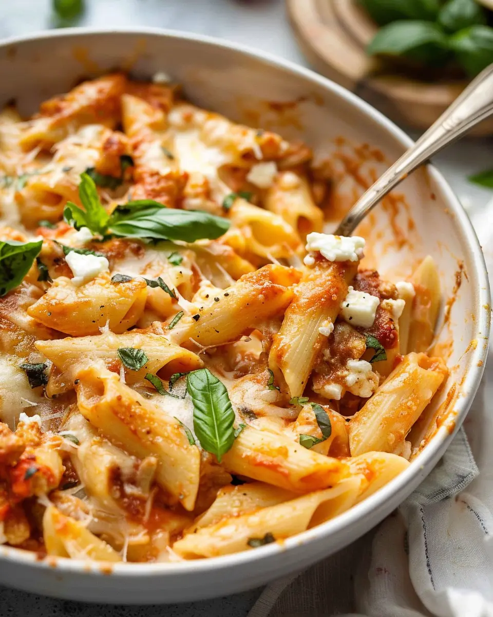 Baked Feta Pasta Bliss: Easy, Flavorful Dish for Every Home Chef