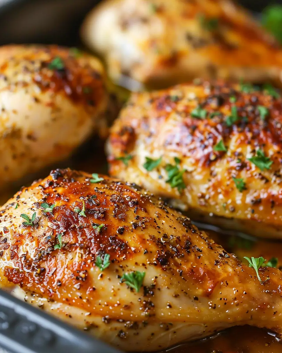 Oven Baked Chicken: Juicy Recipe for Easy Weeknight Dinners