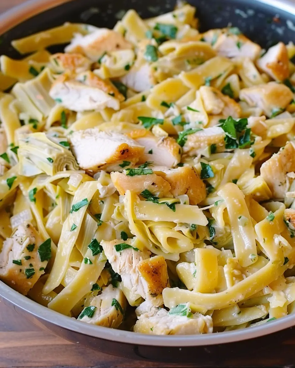 Chicken and Artichoke Pasta: Easy Recipe for a Flavorful Dinner