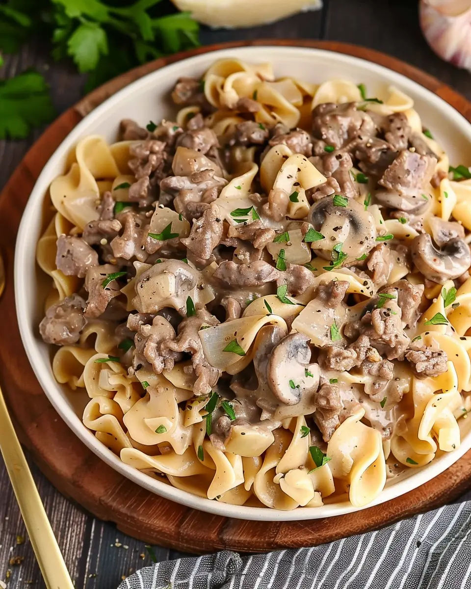 Ground Beef Stroganoff: Easy Comfort Food for Cozy Nights