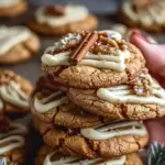 Chewy Maple Cinnamon Cookies with White Chocolate