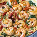 Prawn Orzo with Sun-Dried Tomatoes
