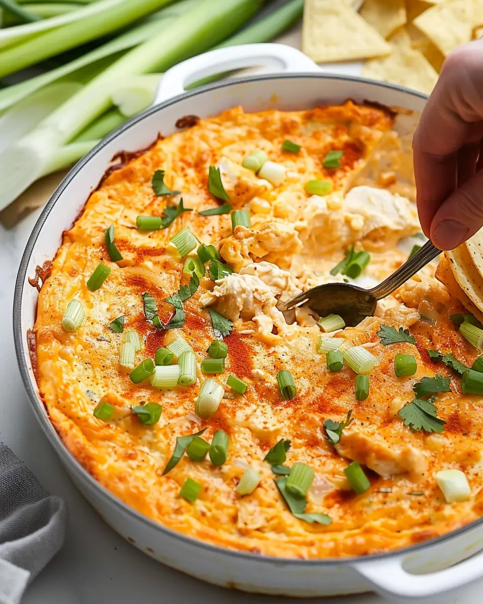Buffalo Chicken Dip: Easy, Indulgent Twist with Turkey Bacon