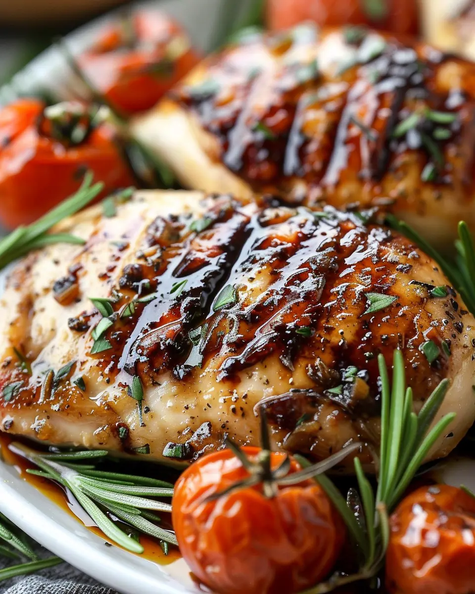 Balsamic Baked Chicken: Juicy Flavor with a Simple Twist