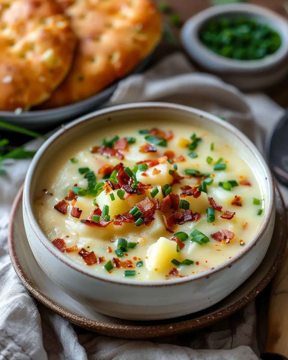 The Best Crockpot Potato Soup Recipe You’ll Make with Turkey Bacon