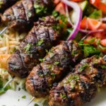 Beef Kafta Kebabs