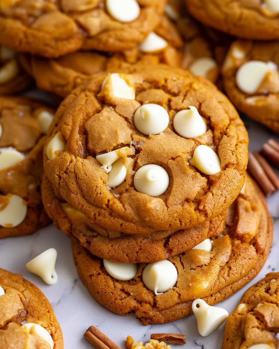 Pumpkin White Chocolate Chip Cookies: Easy Indulgence for Fall