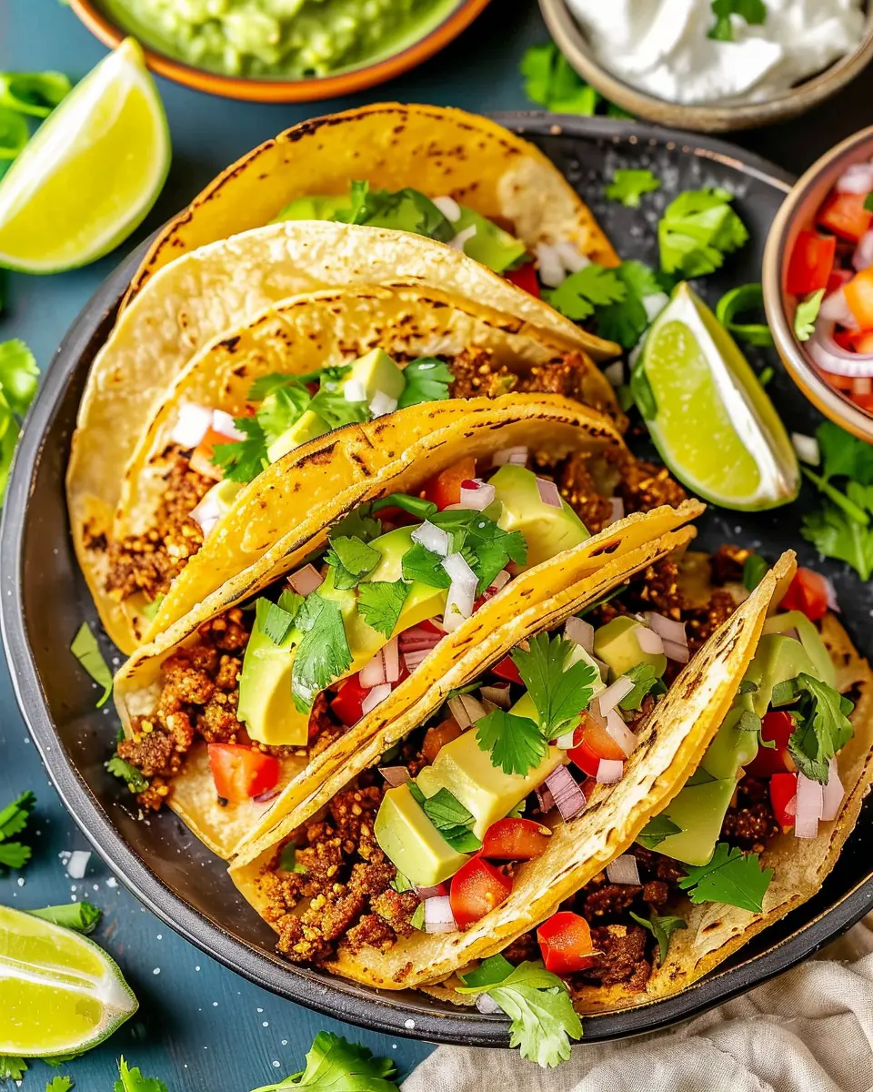 Crispy Baked Ground Beef Tacos: Easy Family-Friendly Delight