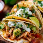 Crockpot Chicken TacCrockpot Chicken Tacosos