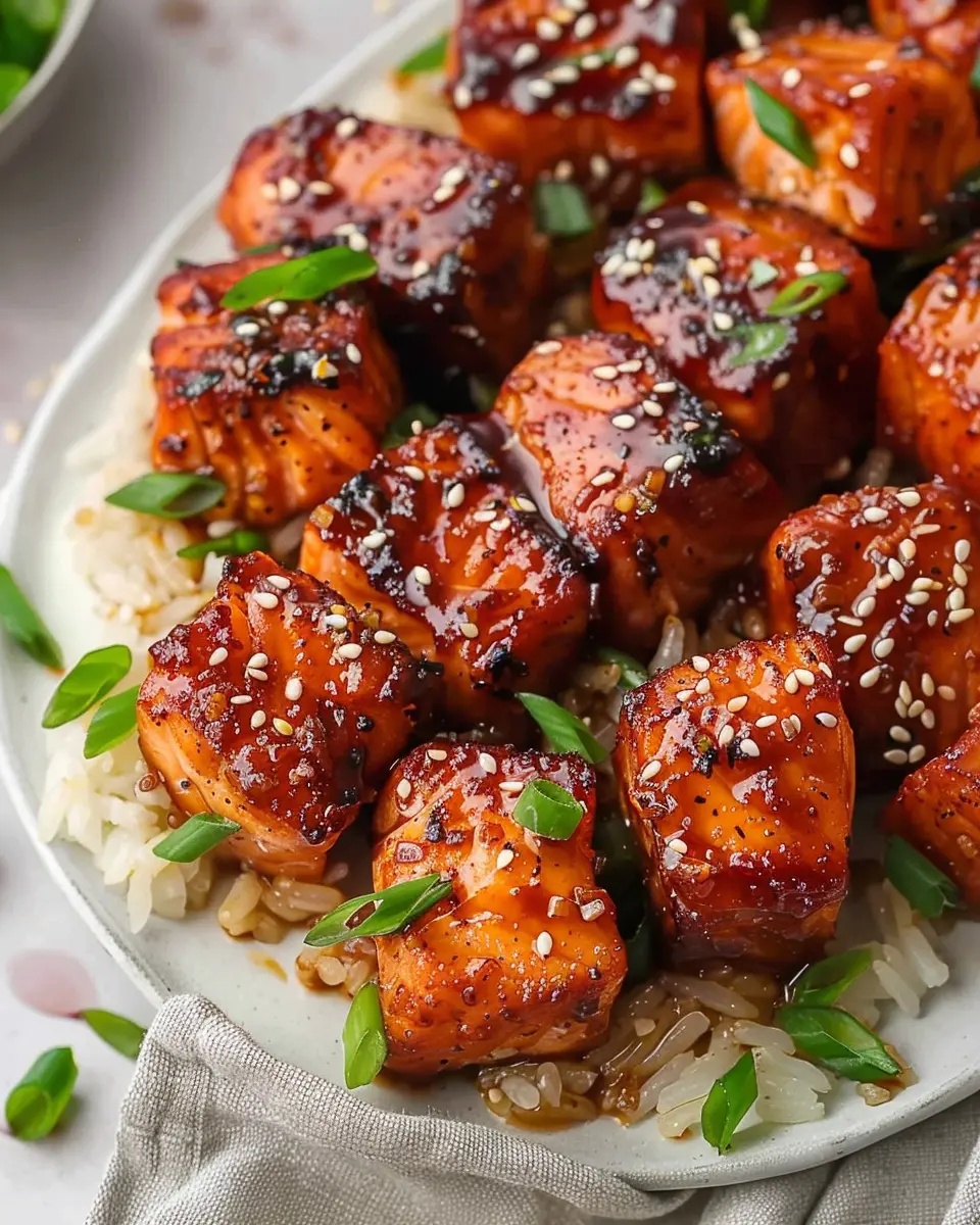 Honey Garlic Salmon Bites: Easy, Flavor-Packed Appetizer Delight