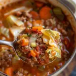 Ground Beef Cabbage Soup