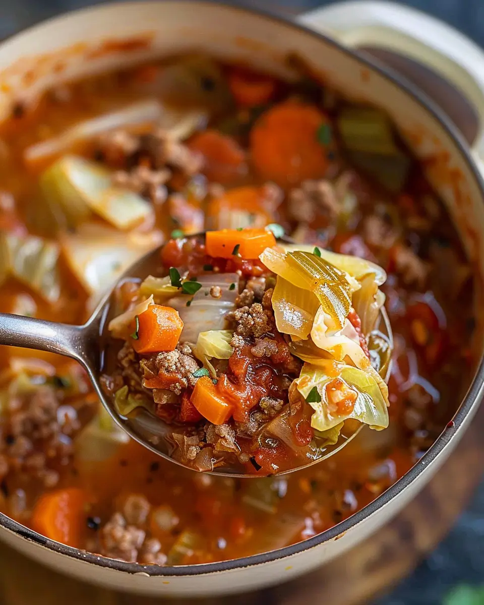 Ground Beef Cabbage Soup: Easy Comfort Food for Cozy Nights