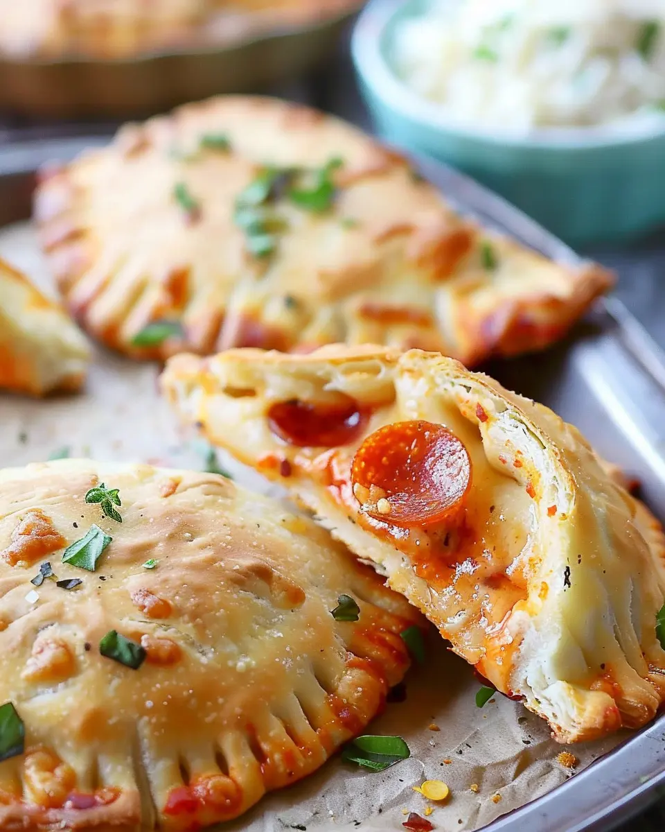 Homemade Pepperoni Pizza Pockets: Easy, Cheesy Comfort Food