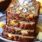 Hawaiian Banana Bread with Pineapple, Coconut & Macadamia Nuts