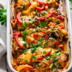 Fajita Chicken Casserole